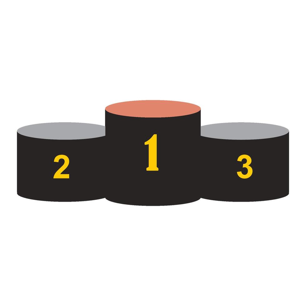 Winner Podium Icon vector