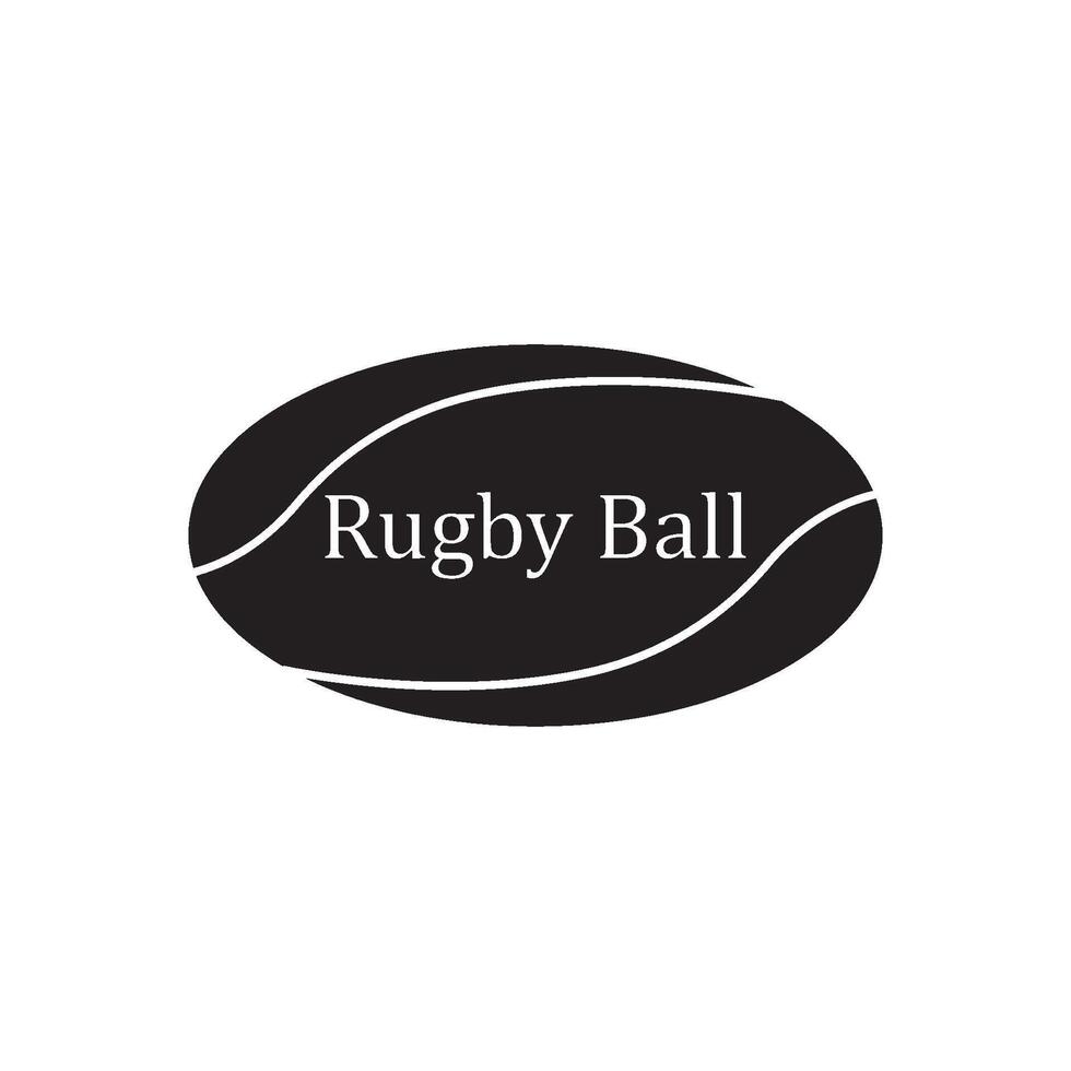 Rugby ball icon design vector