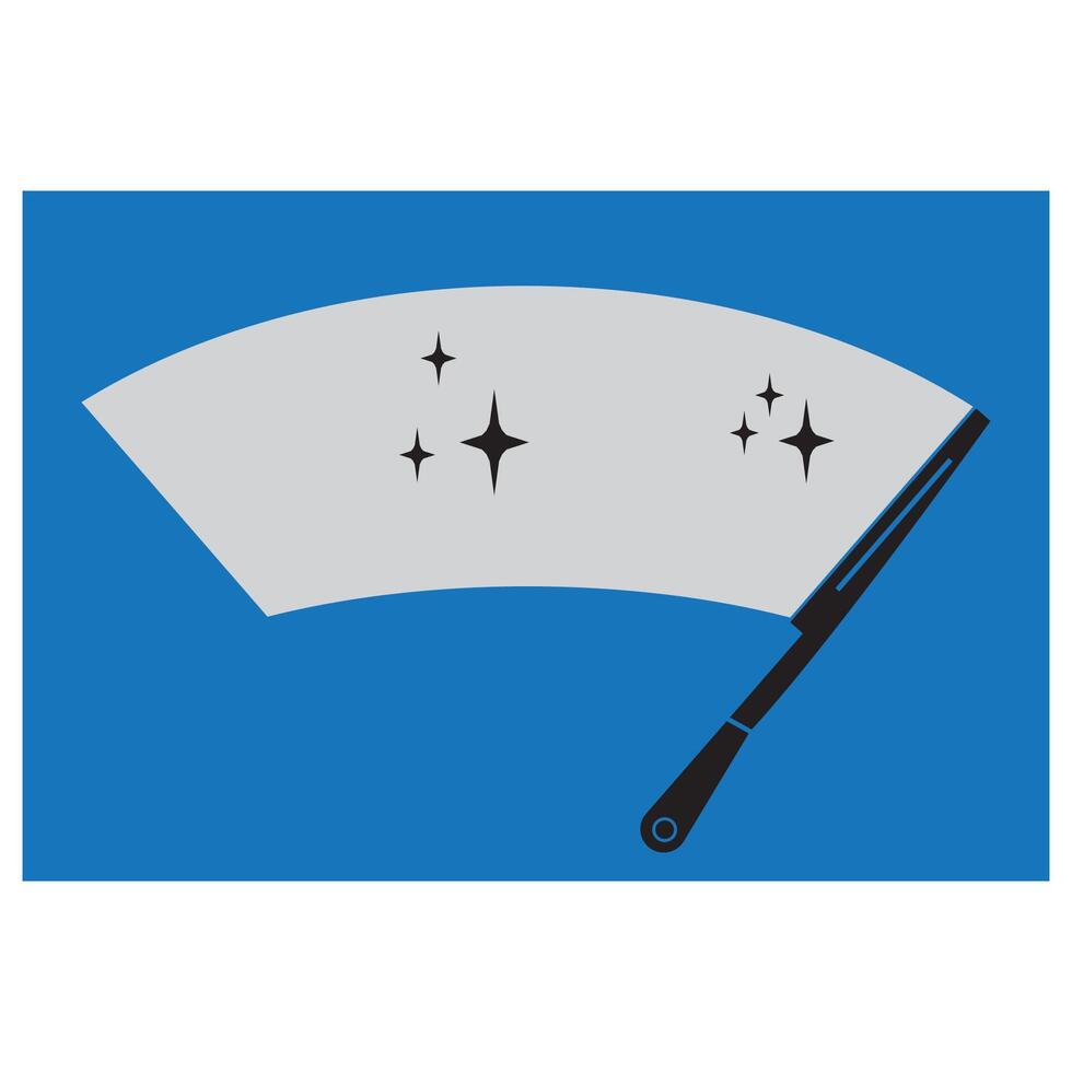 Windscreen wiper design vector