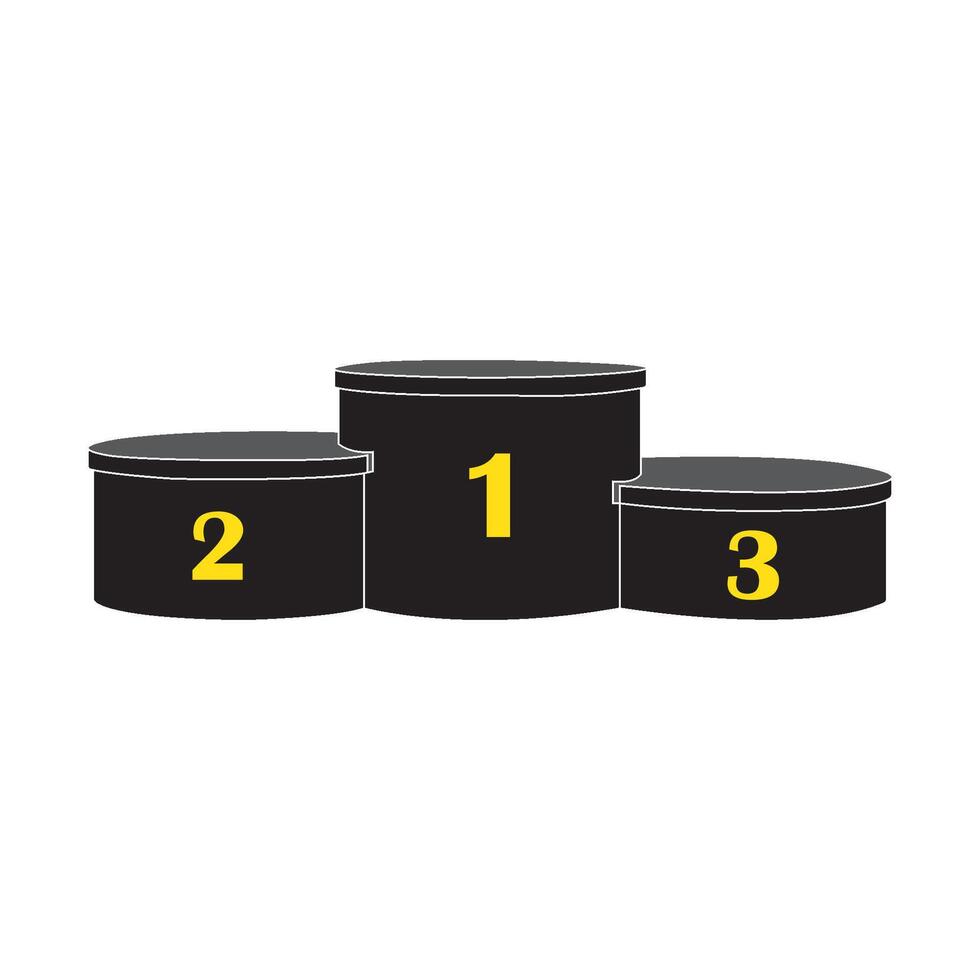 Winner Podium Icon vector