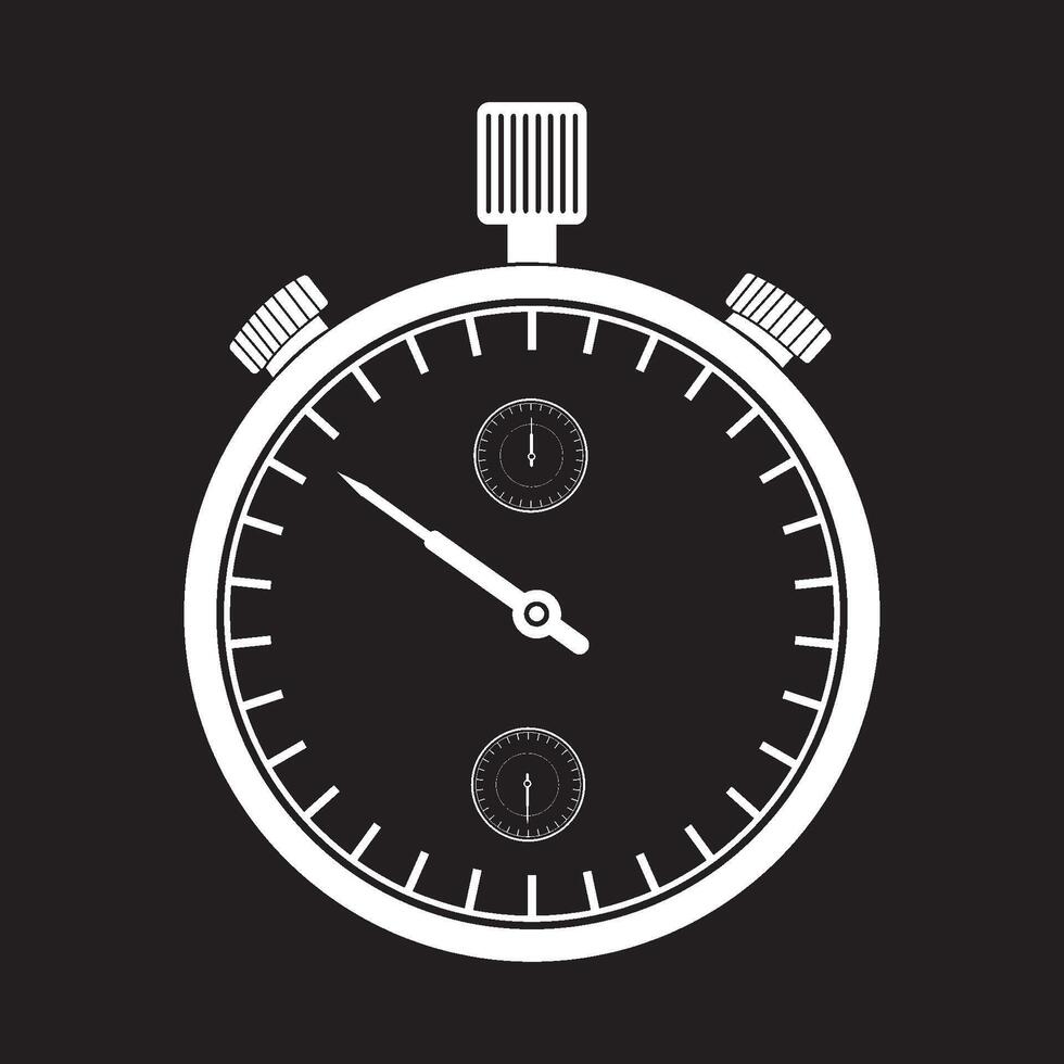Stopwatch icon design vector