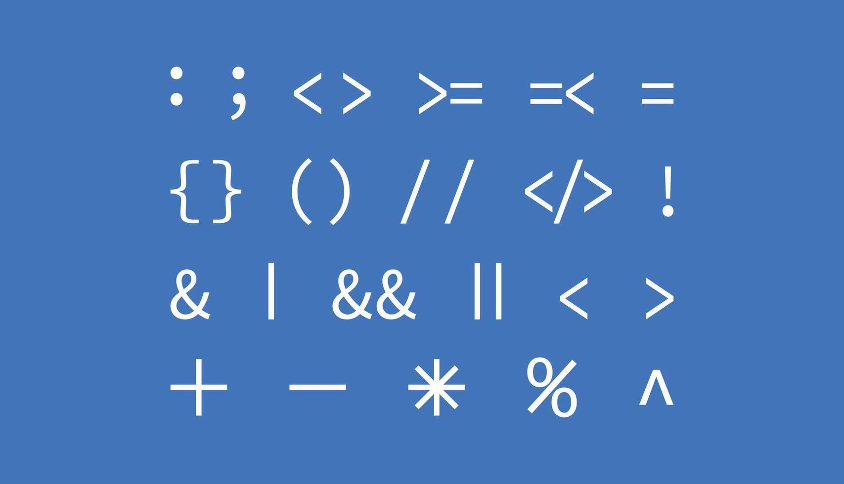 Coding Multiple Icons vector