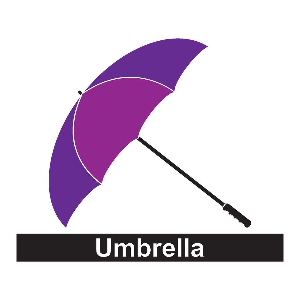 umbrella image design vector
