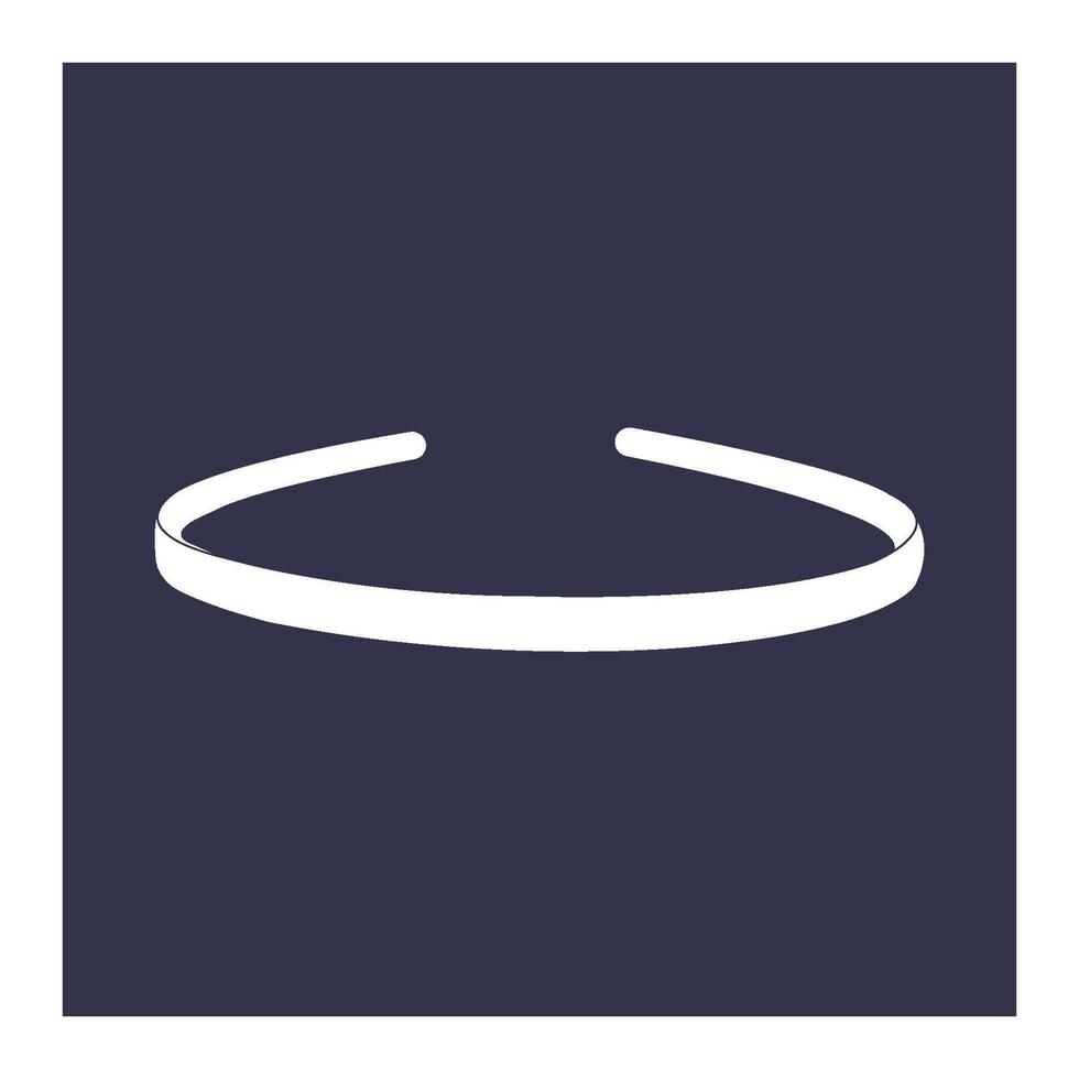 headband icon design vector