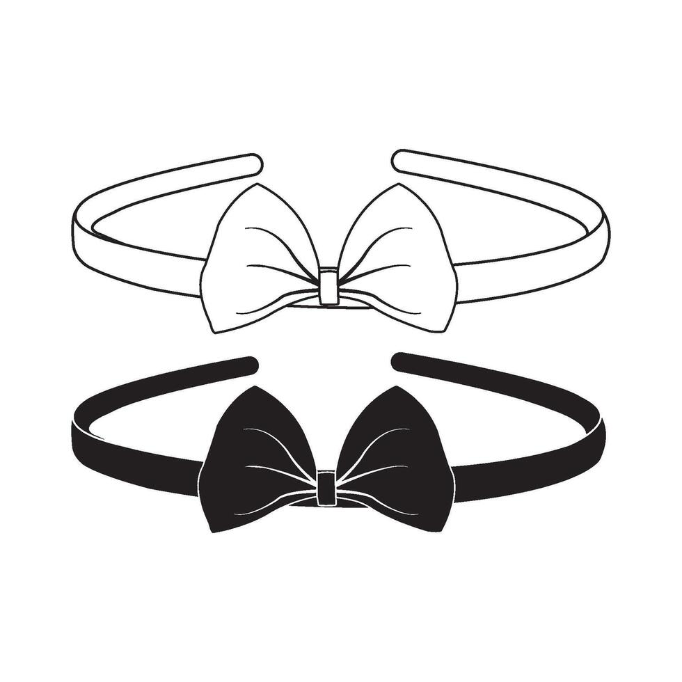 headband icon design vector