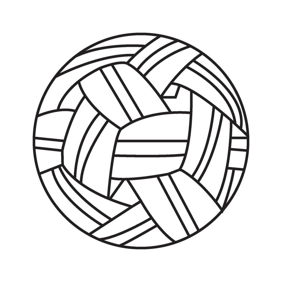 takraw ball icon vector