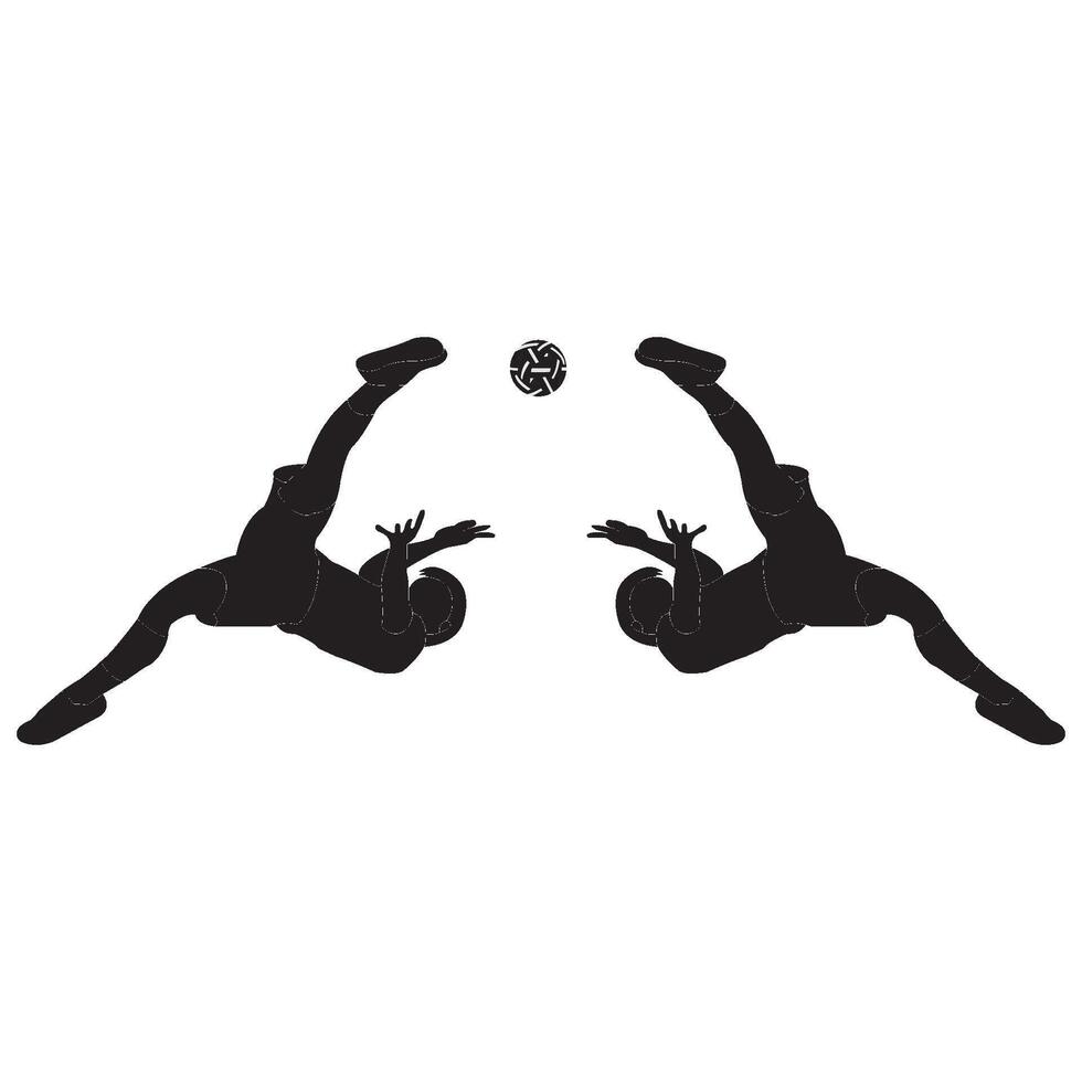 Takraw player logo design vector