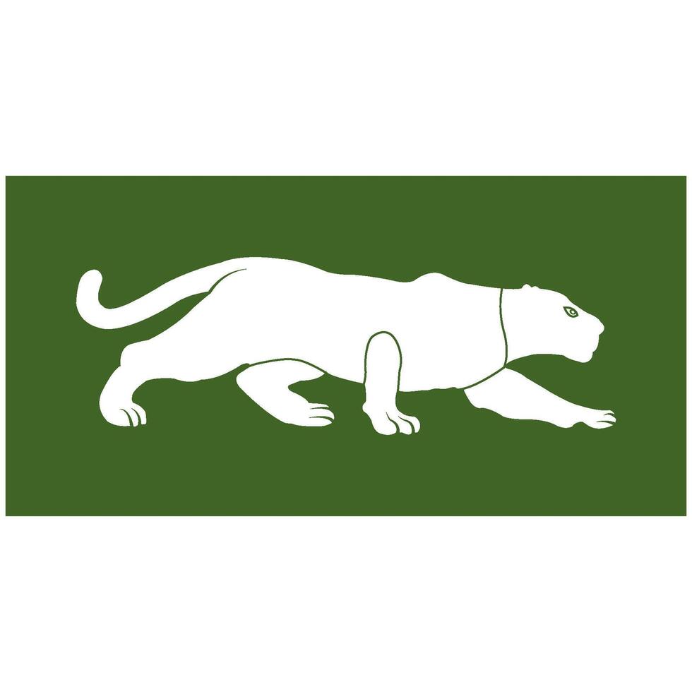 panther icon design vector
