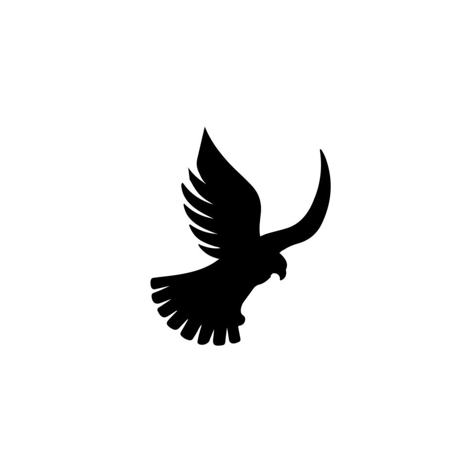 The Peregrine Falcon bird icon design. vector