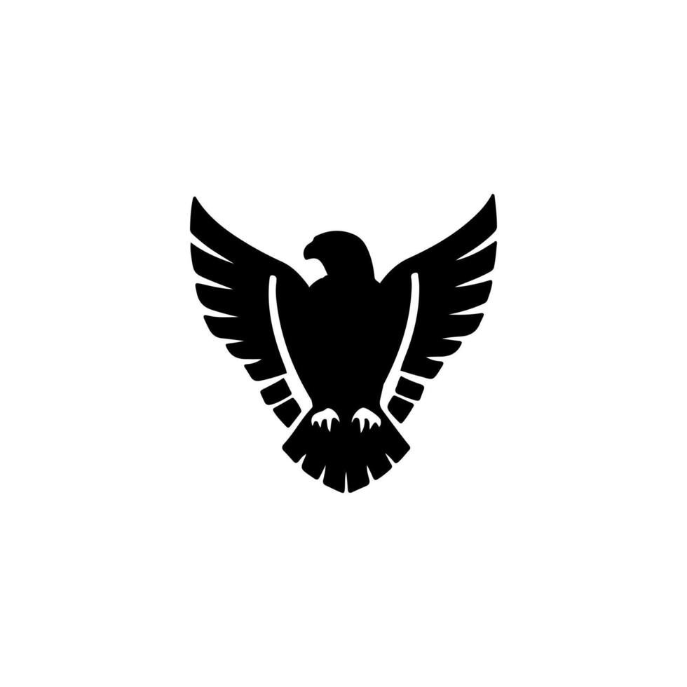 The Peregrine Falcon bird icon design. vector