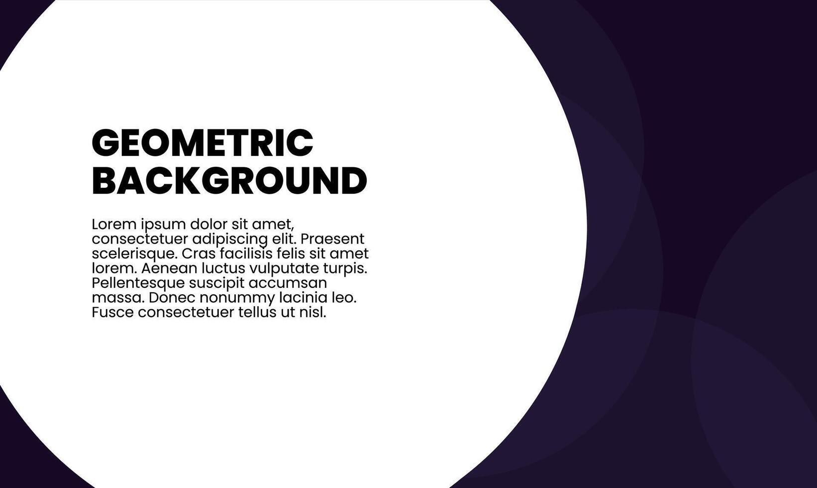 background design with gradient-colored geometric circle patterns, providing a modern and attractive look. good for presentation slides, web, landing page, banner, cover, home page vector