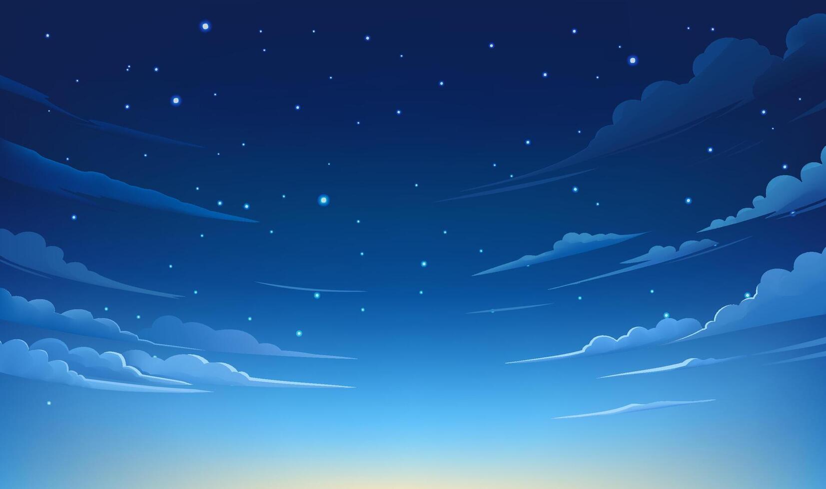 A dark night sky with a starry background 46893057 Vector Art at Vecteezy