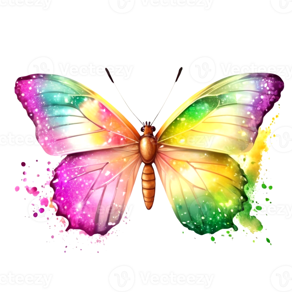 Beautiful Glitter Butterfly png