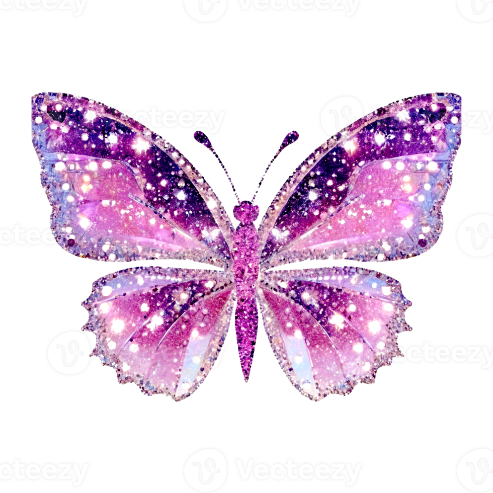 Beautiful Glitter Butterfly png