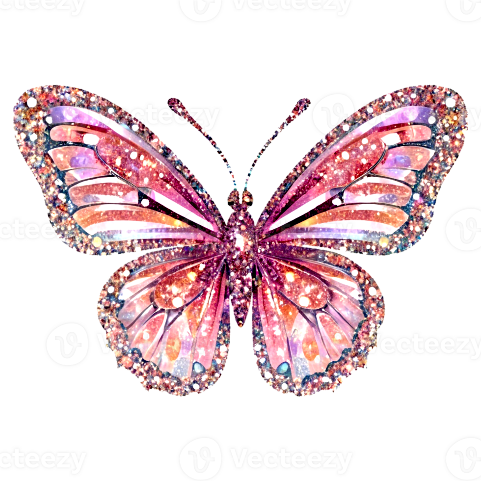 Beautiful Glitter Butterfly png