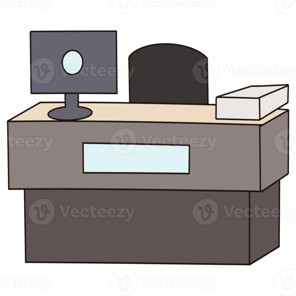 modern working table png