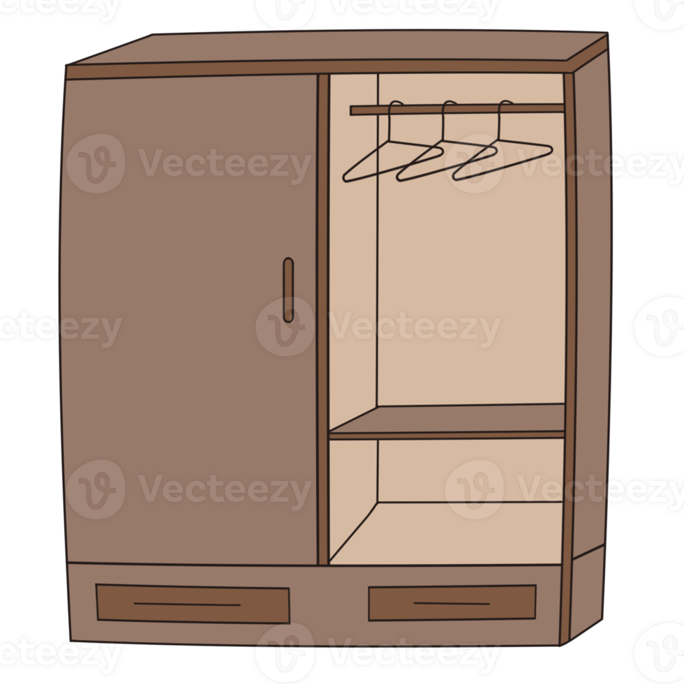 my wooden wardrobe png