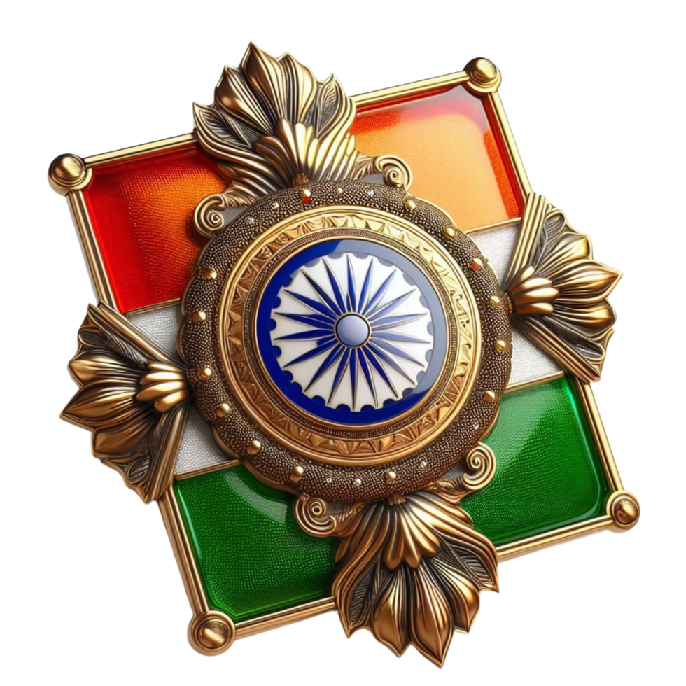 India Badge on transparent png