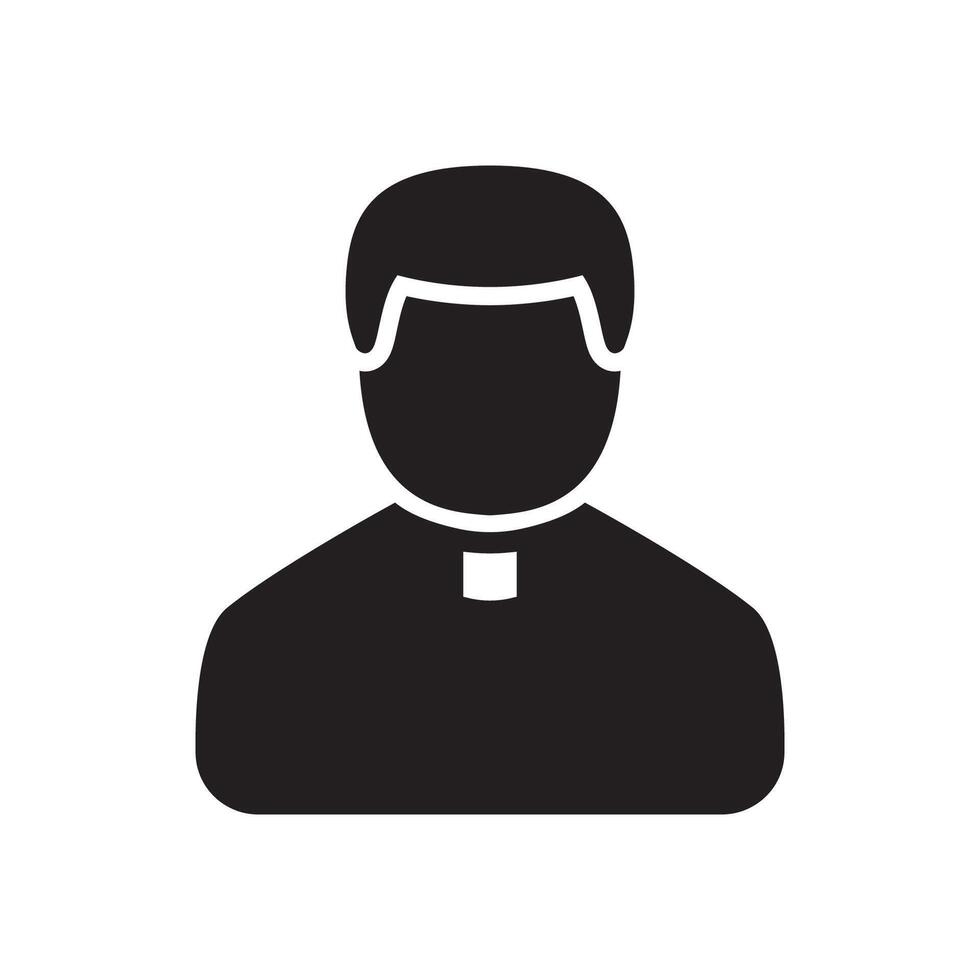 Priest Icon Illustration vector