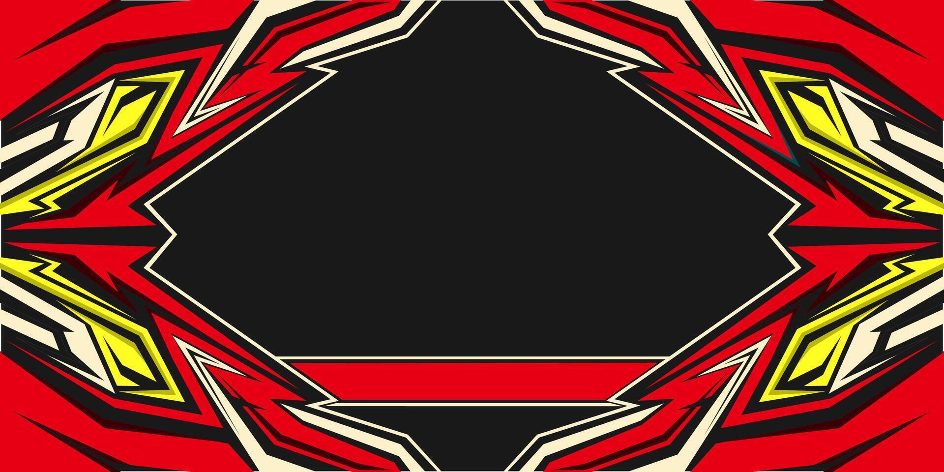 red abstract racing dark background vector