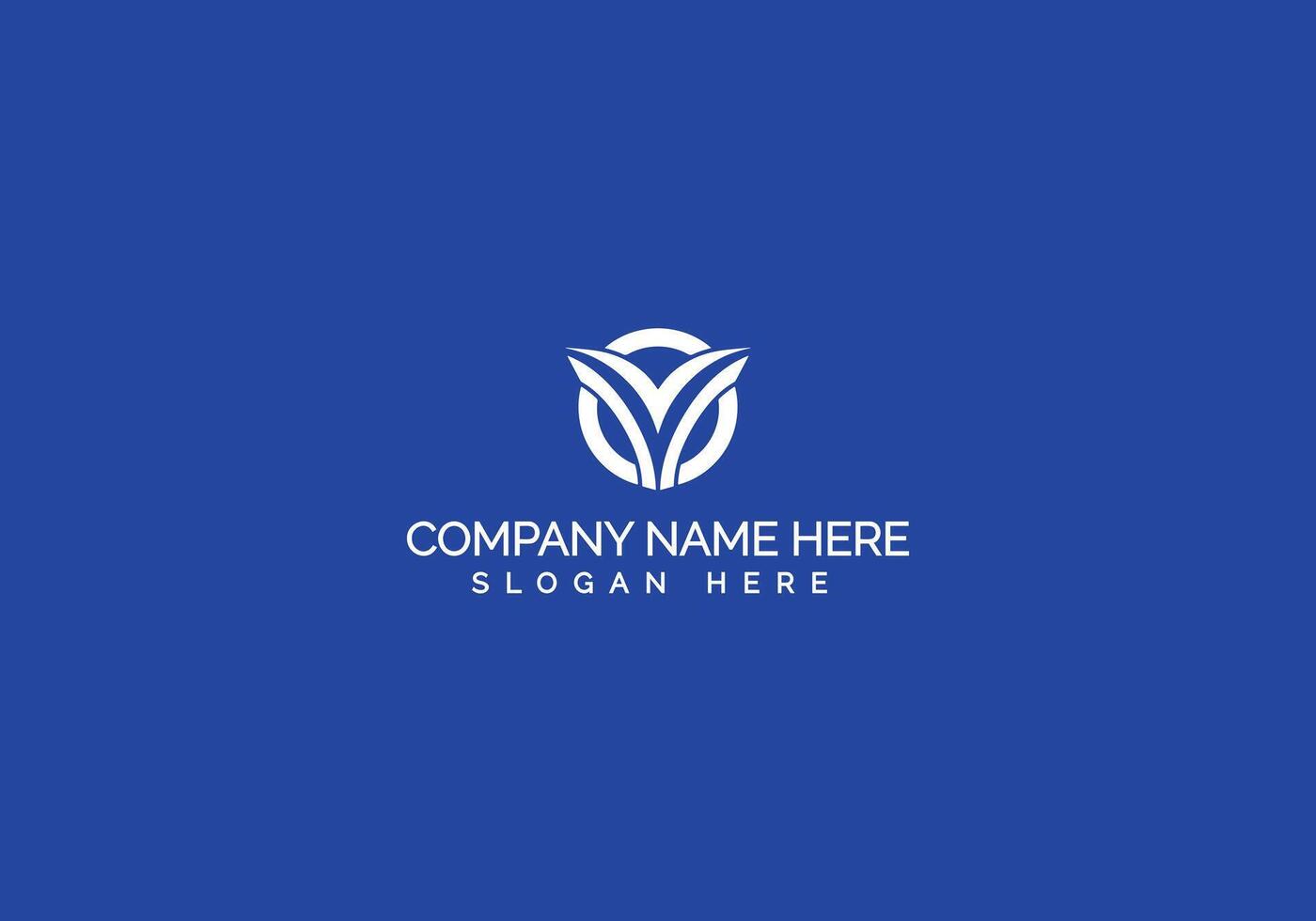Creative Modern Minimalist Company Logo Design vector