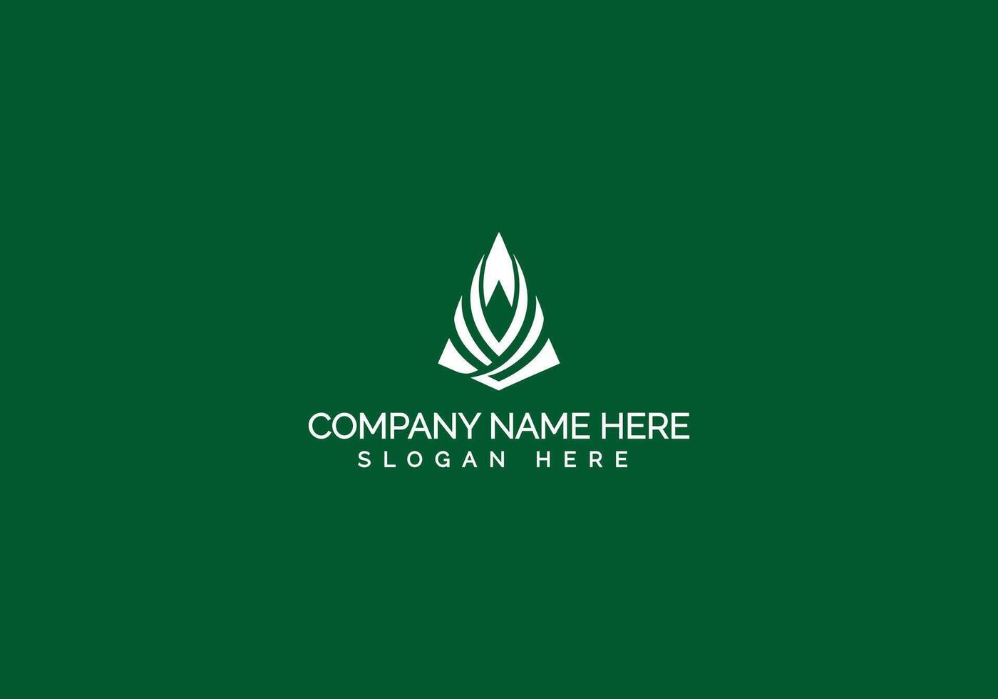Creative Modern Minimalist Company Logo Design vector