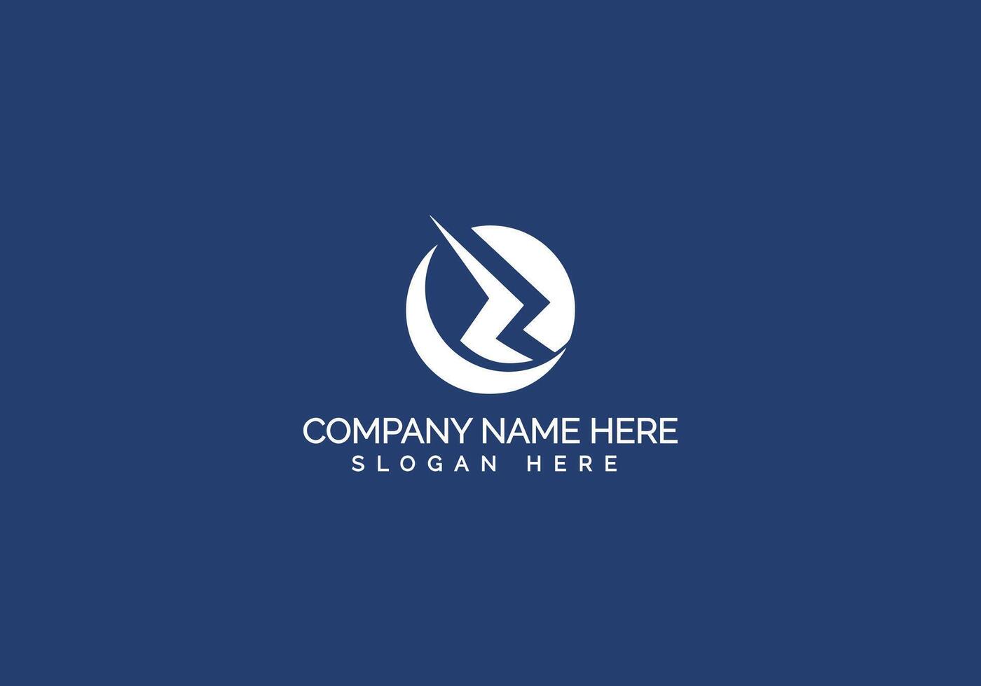 Creative Modern Minimalist Company Logo Design vector