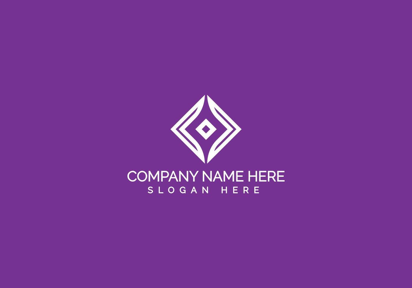 Creative Modern Minimalist Company Logo Design vector