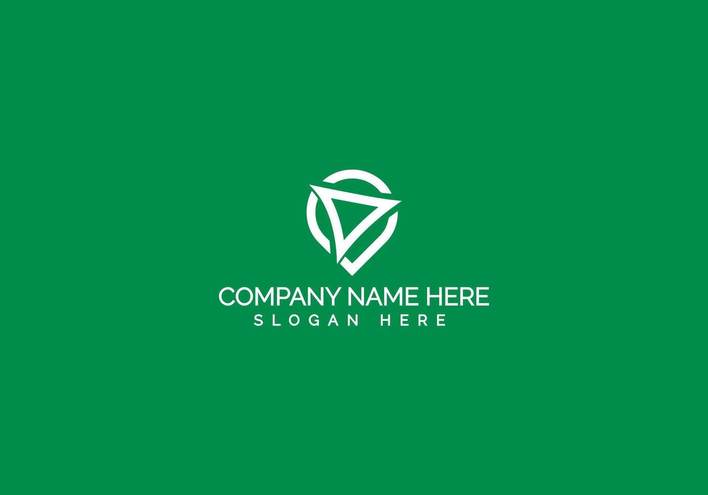 Creative Modern Minimalist Company Logo Design vector