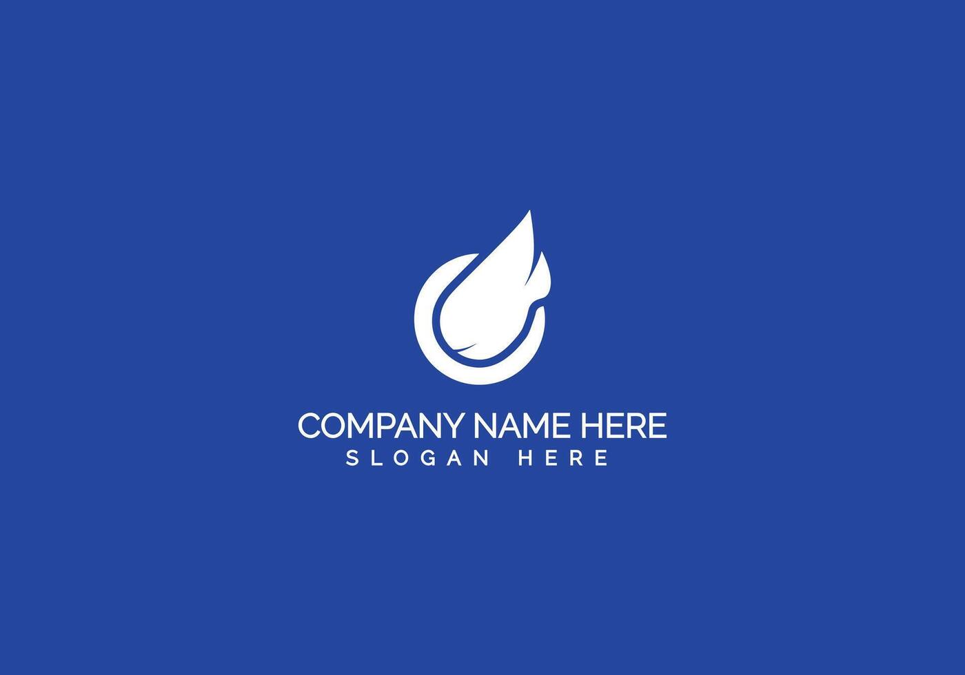 Creative Modern Minimalist Company Logo Design vector