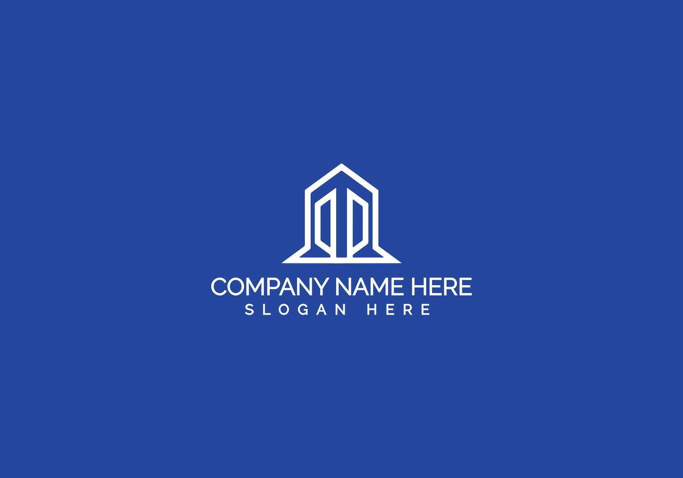 Creative Modern Minimalist Company Logo Design vector