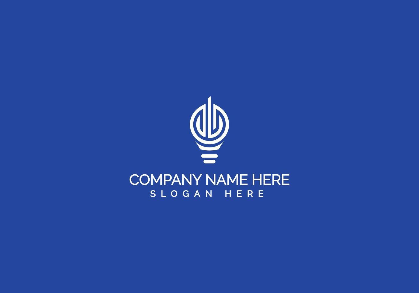 Creative Modern Minimalist Company Logo Design vector