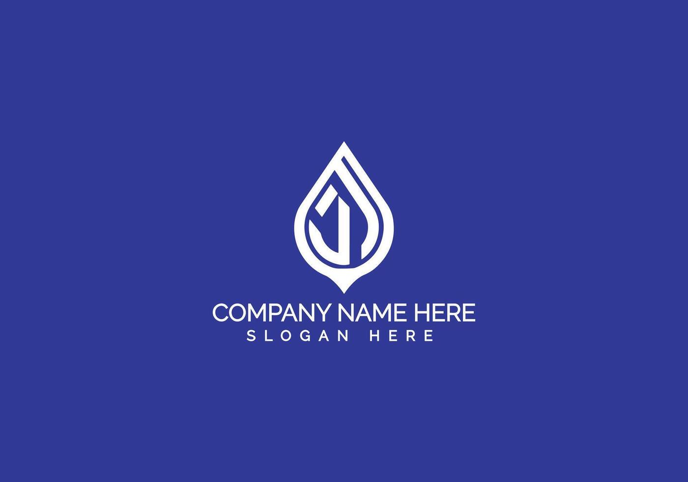 Creative Modern Minimalist Company Logo Design vector