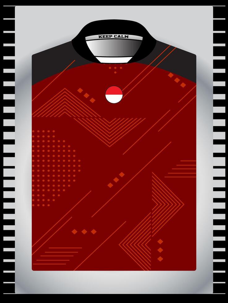 Background , jersey sport shirt template design for soccer Sport, basket ball, running uniform in front view, Shirt mockup , design very simple and easy to custom vector