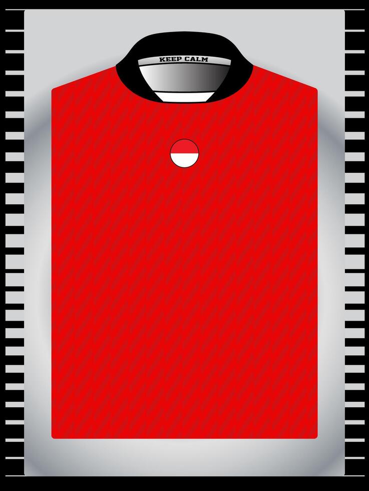 Background , jersey sport shirt template design for soccer Sport, basket ball, running uniform in front view, Shirt mockup , design very simple and easy to custom vector