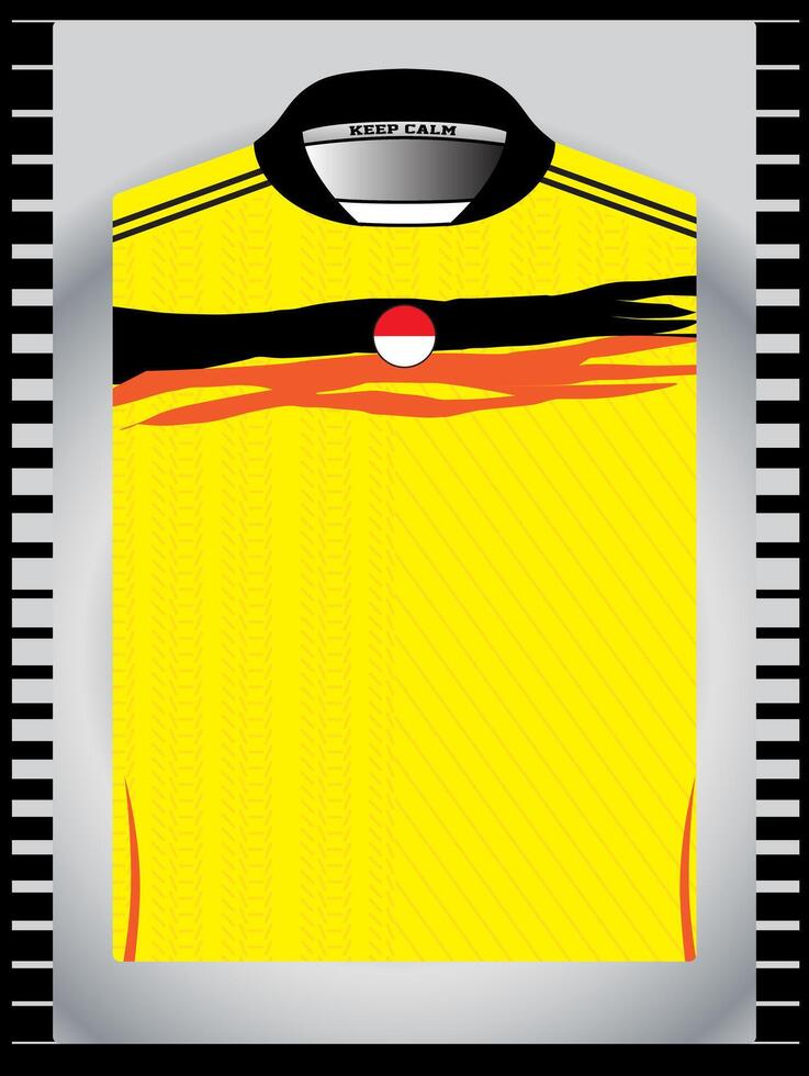 Background , jersey sport shirt template design for soccer Sport, basket ball, running uniform in front view, Shirt mockup , design very simple and easy to custom vector