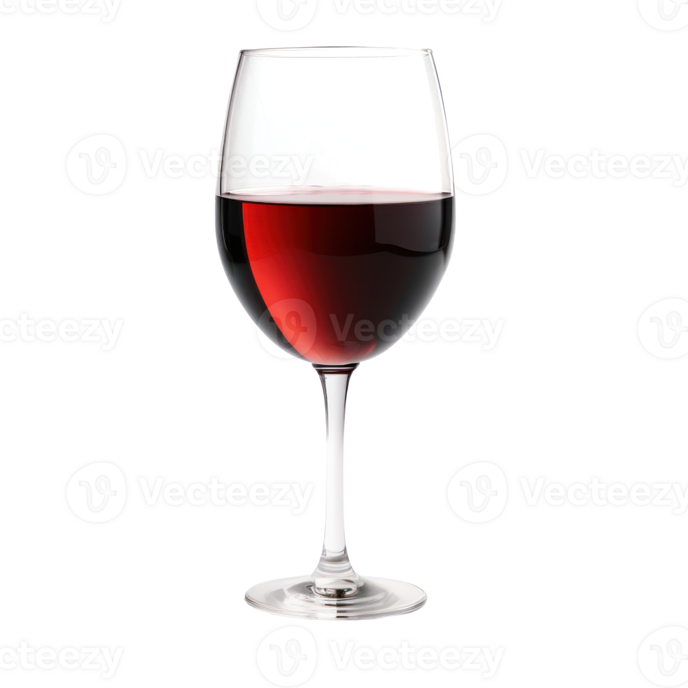 a glass of red wine on a transparent background png