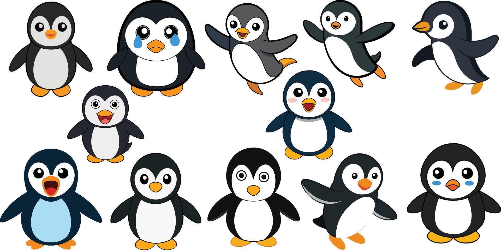 Adelie Penguin design ,animal design vector