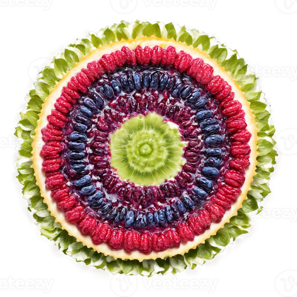 Goumi berry mandala a tart circular pattern of goumi berries with leaves flying and juice png