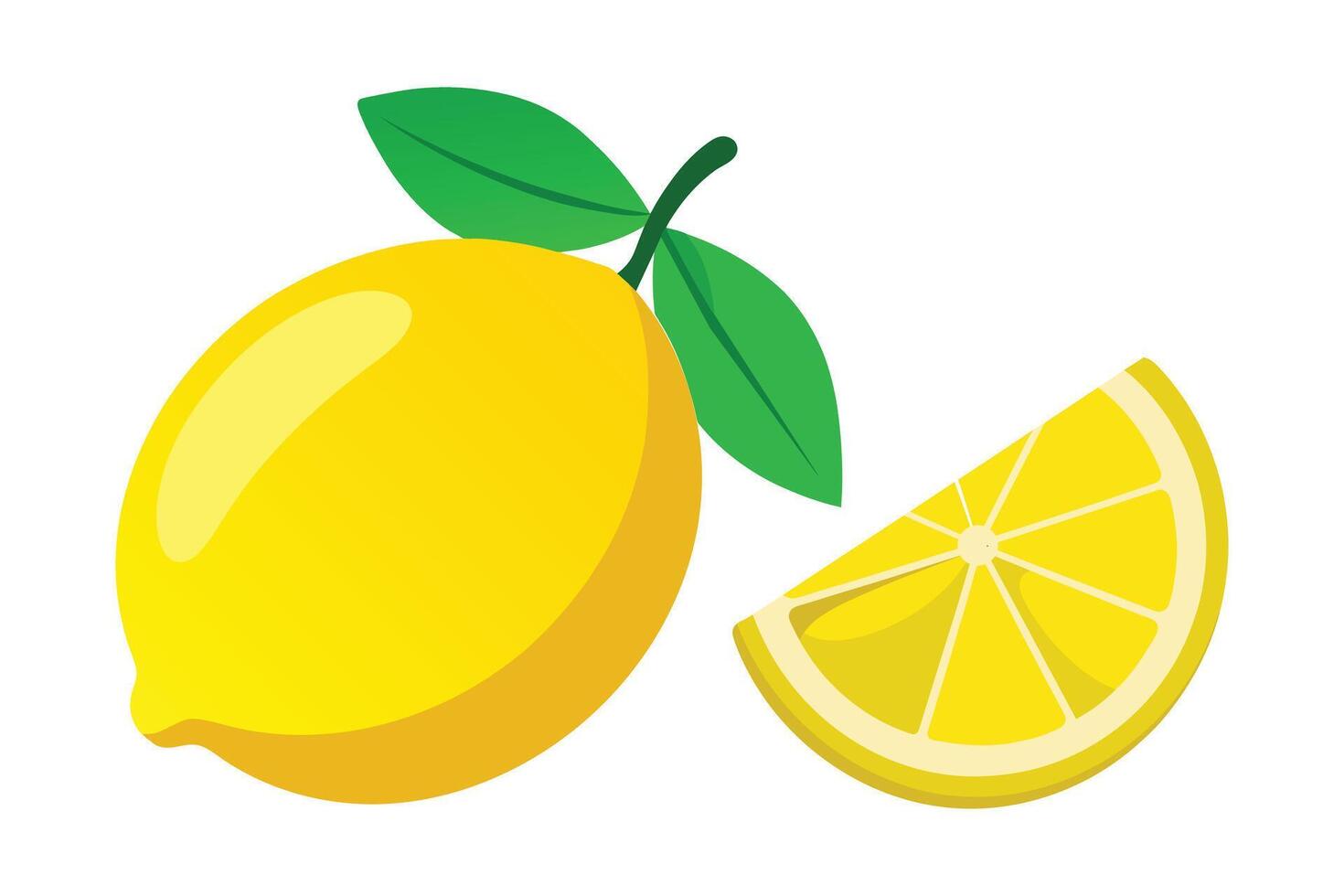 vibrant lemon art, premium lemon design, detailed lemon graphic vector