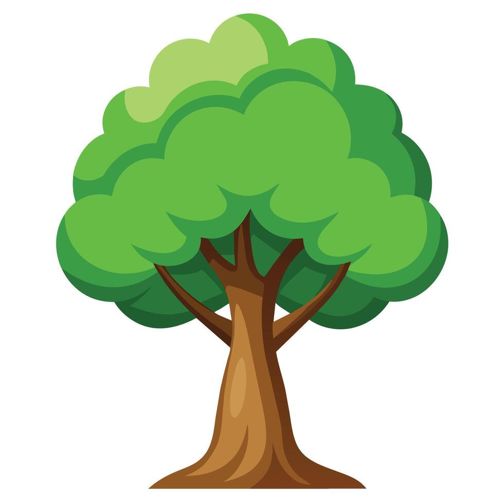 Tree Illustration Icon vector
