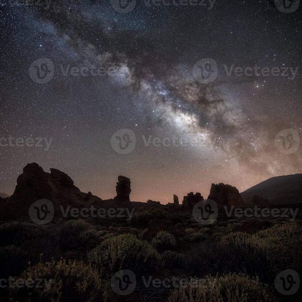 Background photo of the sky at night
