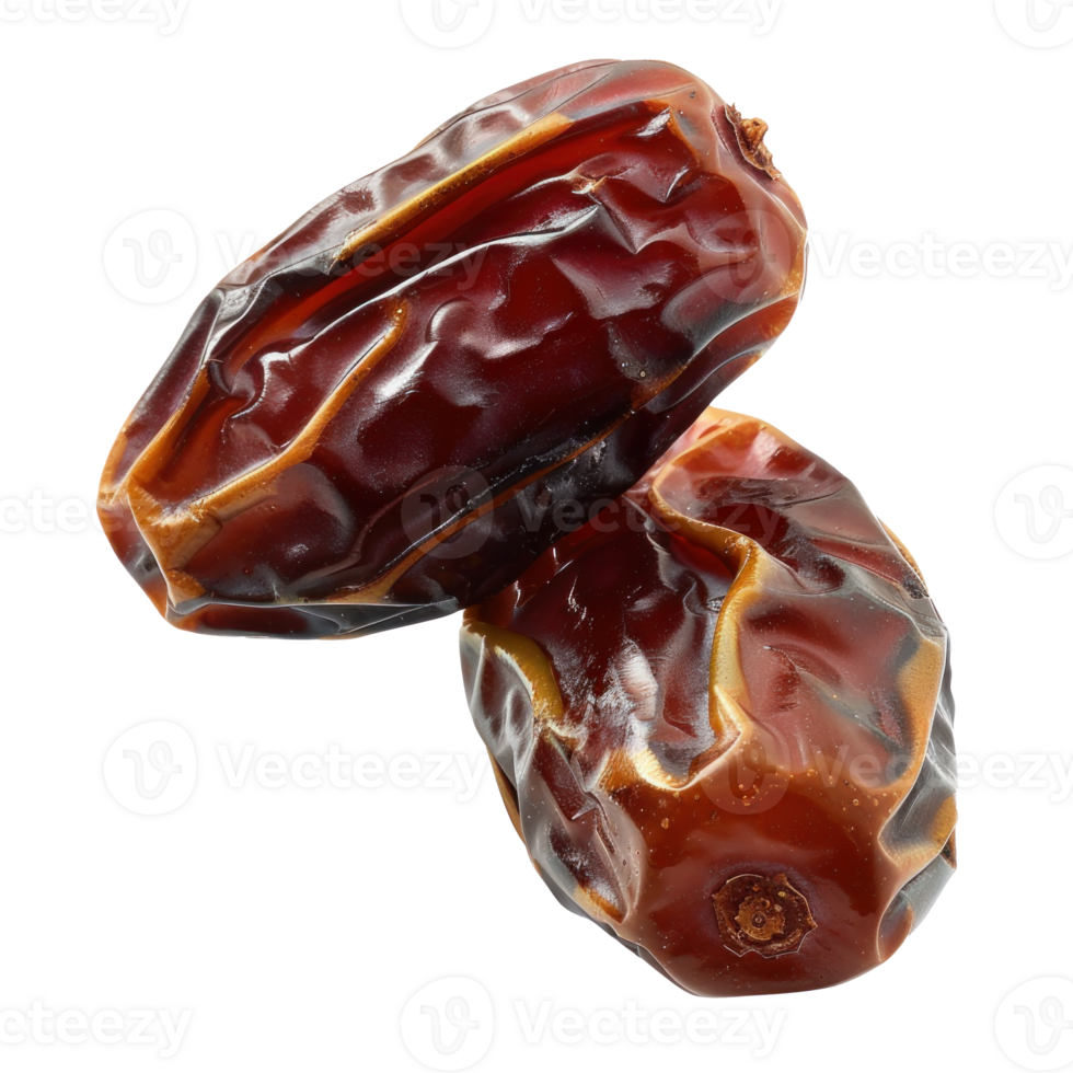 Dried date palms isolated on transparent background png