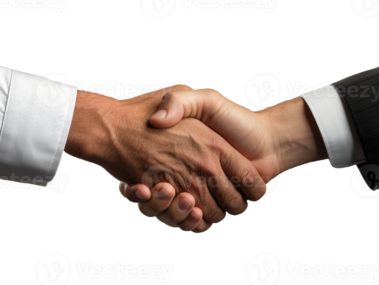 Isolated man handshake png