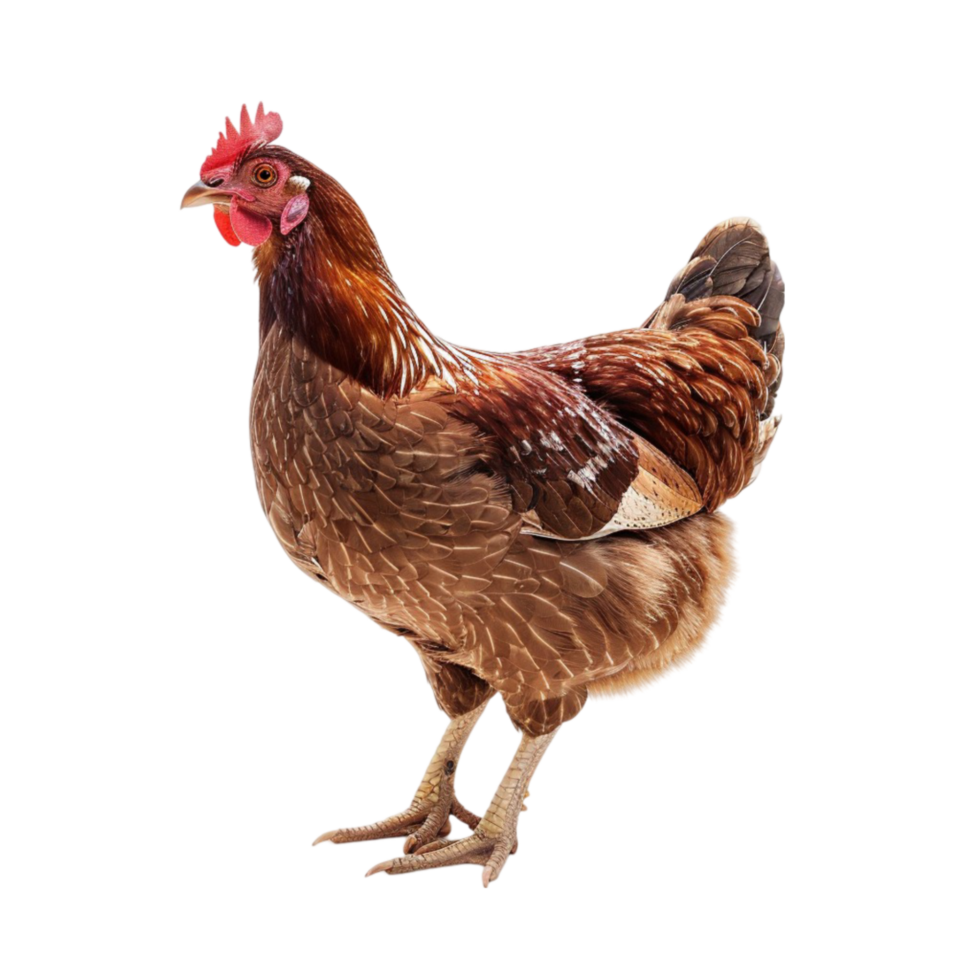 hen standing image png