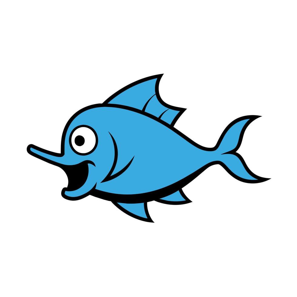 Batfish play icon illustration vector