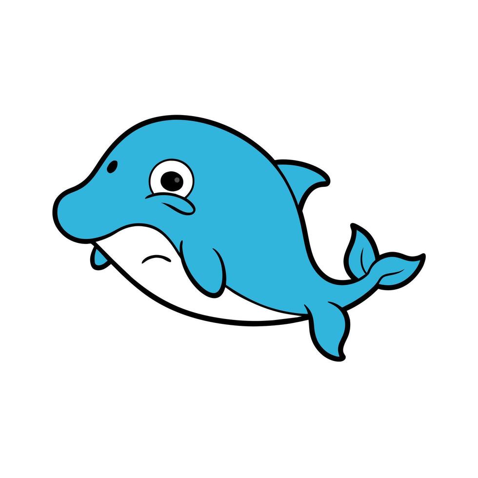 Beluga Sturgeon fish cries icon illustration vector