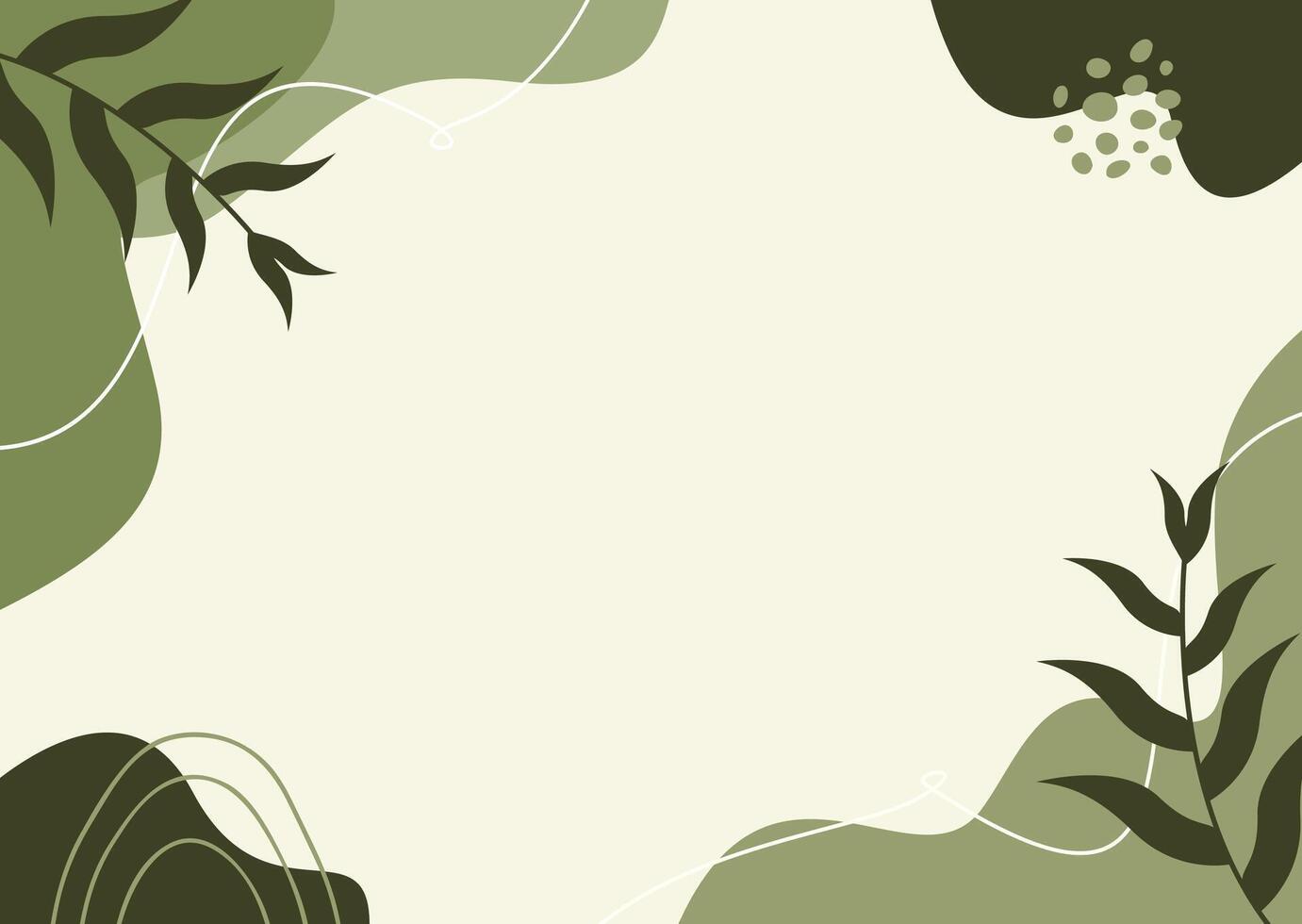 Hand drawn Flat abstract doodle background vector