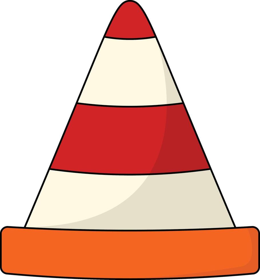Firefighter Safety Gear Element with Cartoon Design Style. Isolated Illustration. vector