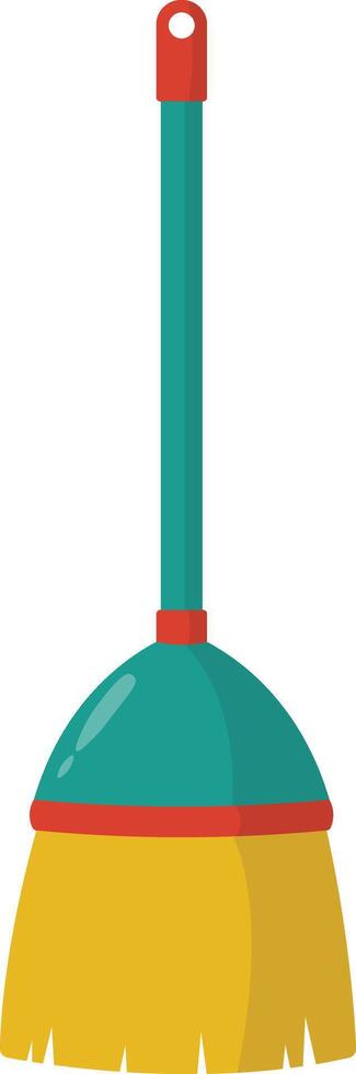 Cleaning Supplies Equipment with Flat Cartoon Design. Isolated on White Background. vector
